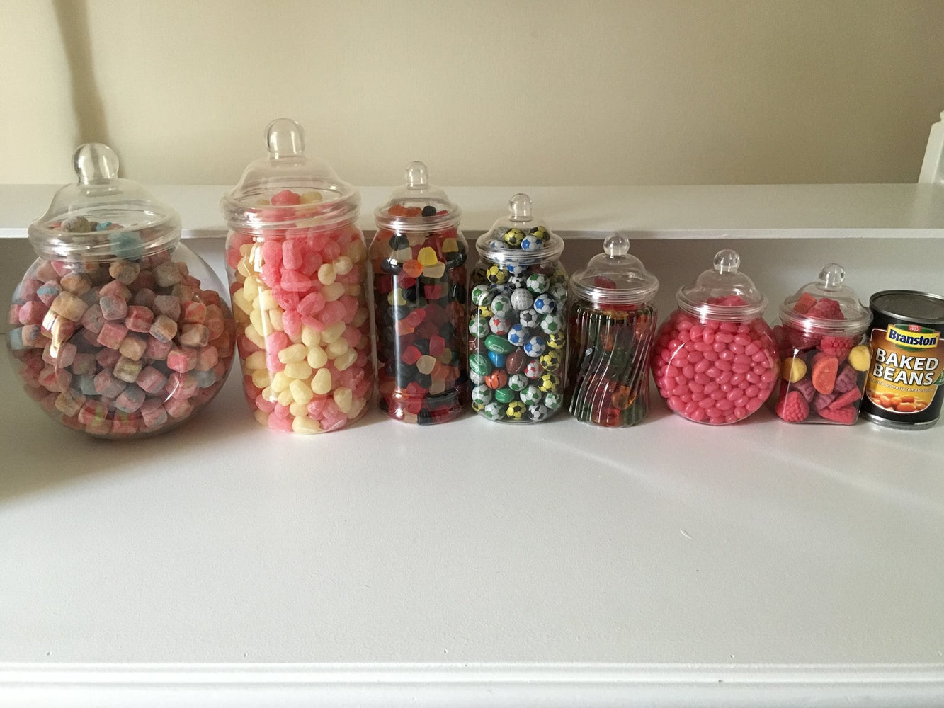Topstar 12 Pot Vintage Style Victorien Pick & Mix Sweet Shop Candy Buffet kit Pack de fête Topstar 12 Pot Vintage Style Victorien Pick & Mix Sweet Shop Candy Buffet kit Pack de fête